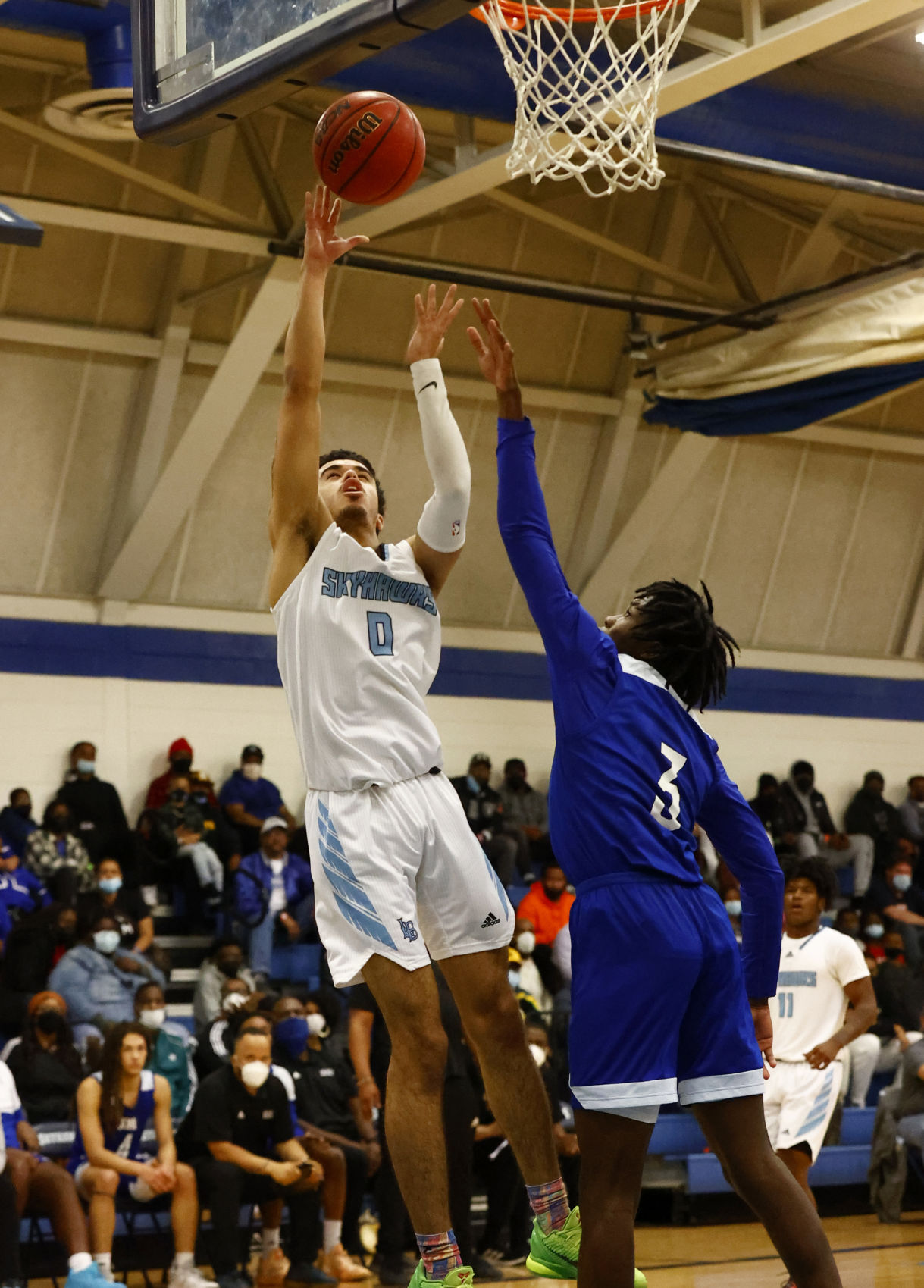 John Marshall at L.C. Bird boys basketball game